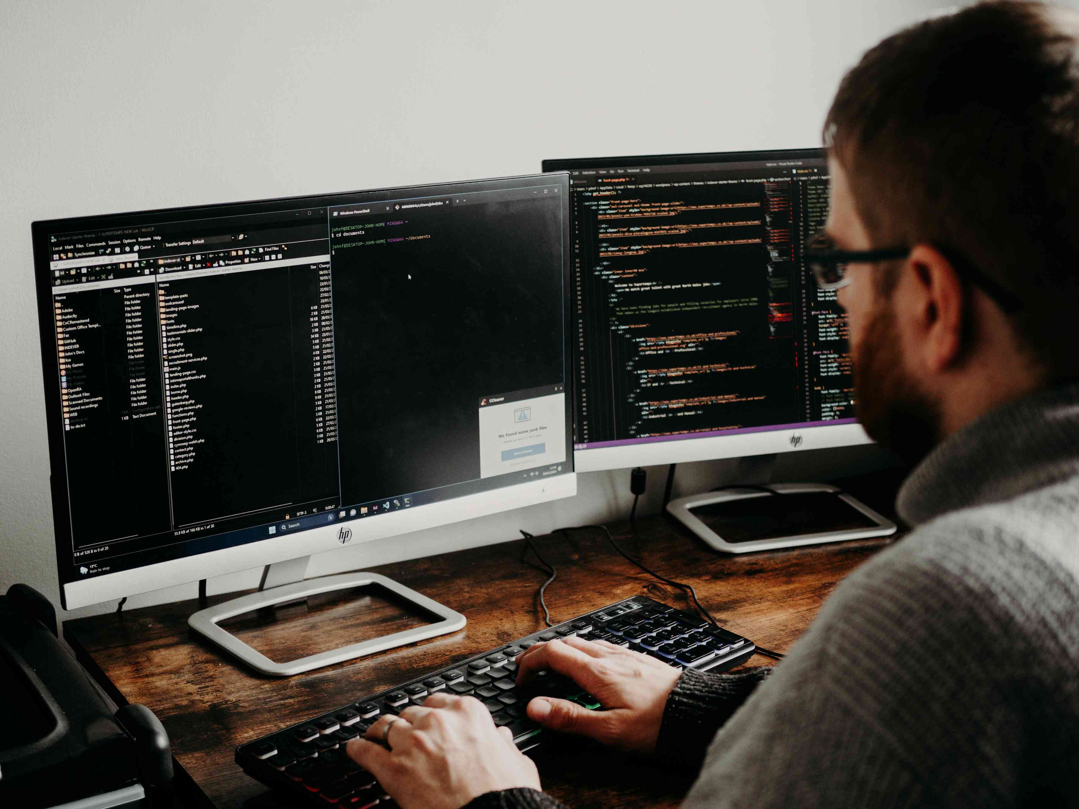 Web development